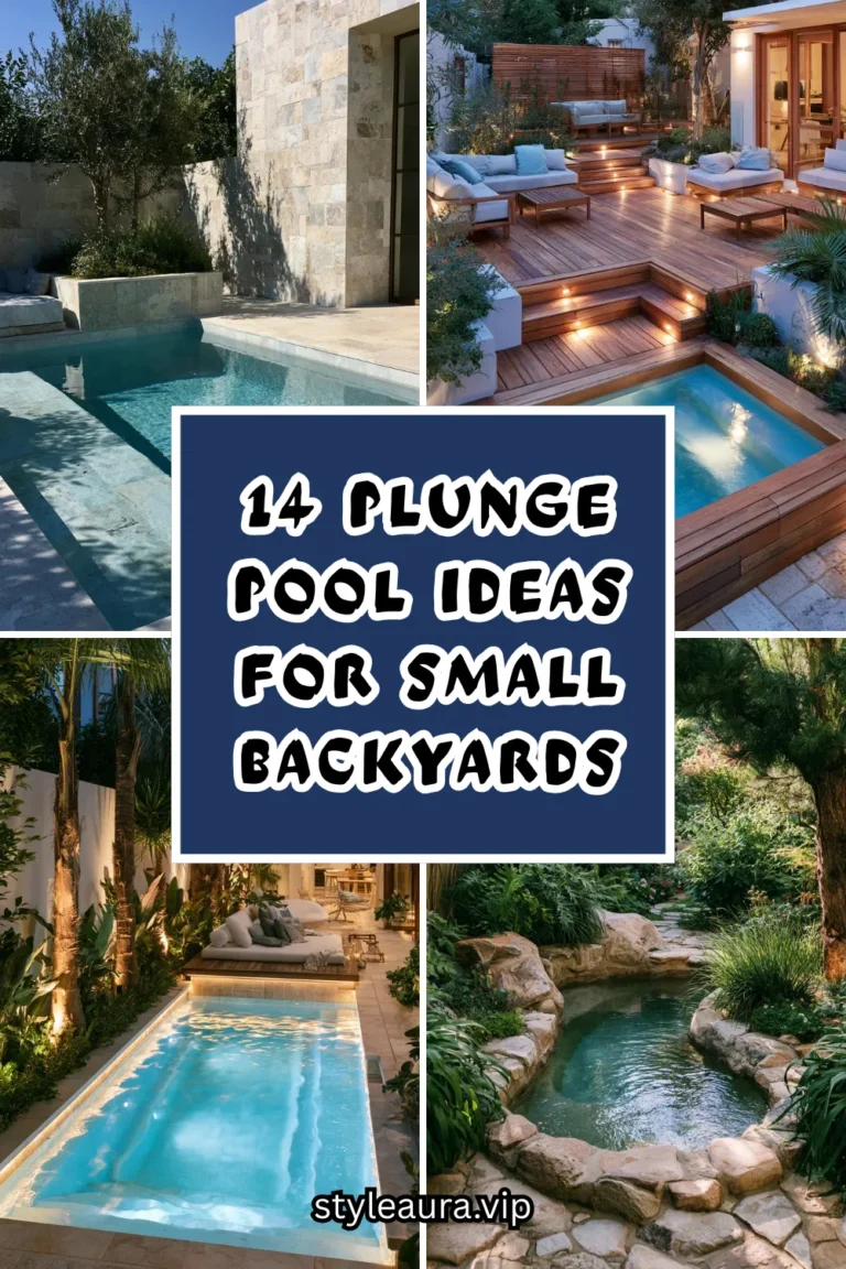 14 Plunge Pool Ideas for Small Backyards 18 14 Plunge Pool Ideas for Small Backyards