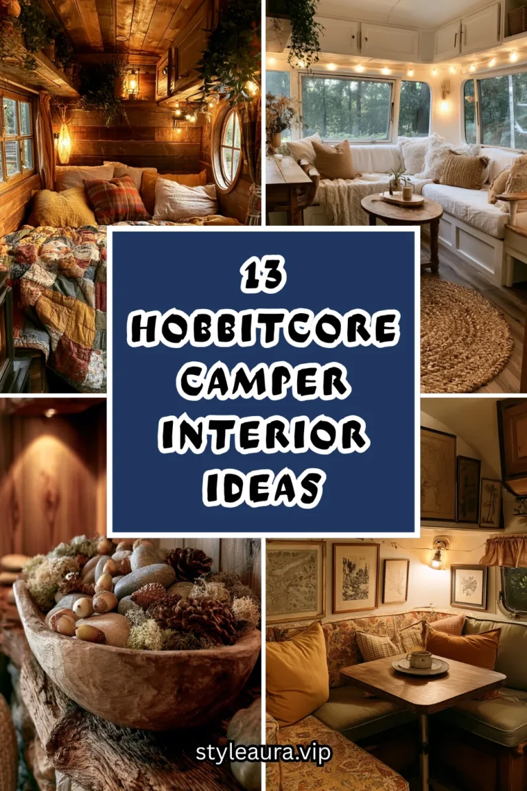 13 Hobbitcore Camper Interior Ideas