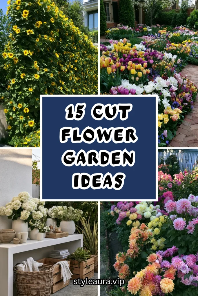 15 Cut Flower Garden Ideas for a Beautiful Backyard Harvest 1 15 26