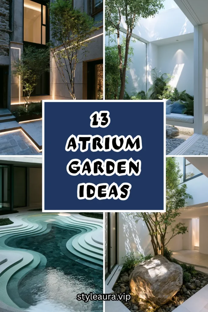 13 Atrium Garden Ideas for Homes With a Central Courtyard 1 15 52