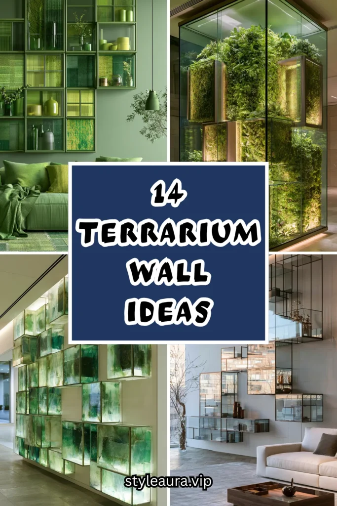 14 Terrarium Wall Ideas for a Living Green Feature Wall 1 15 63