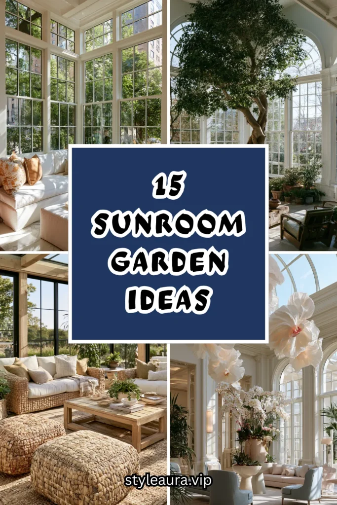 15 Sunroom Garden Ideas That Blur the Line Between Inside and Outside 1 15 7