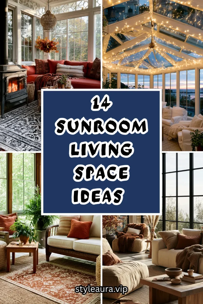 14 Ways to Turn a Sunroom Into a Cozy Autumn Retreat