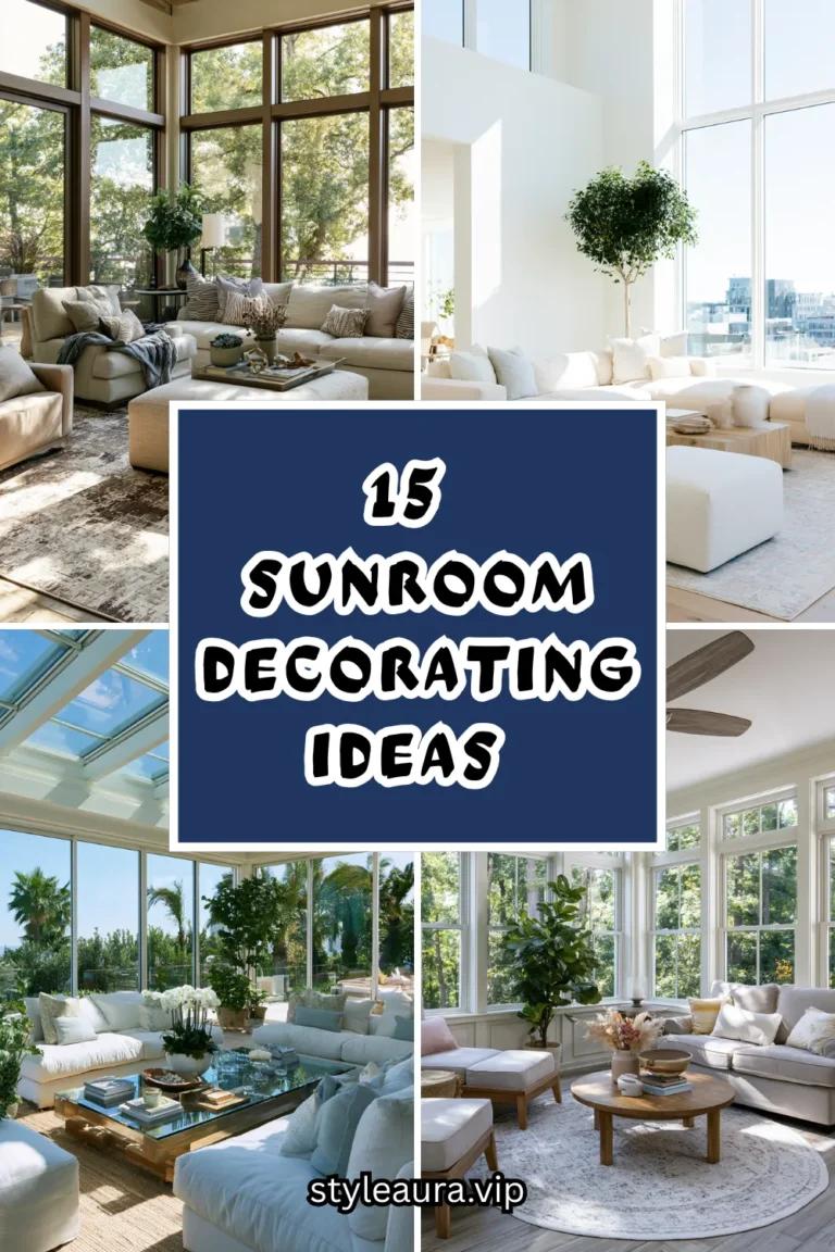 15 Sunroom Decorating Ideas for a Light-Filled Indoor Retreat