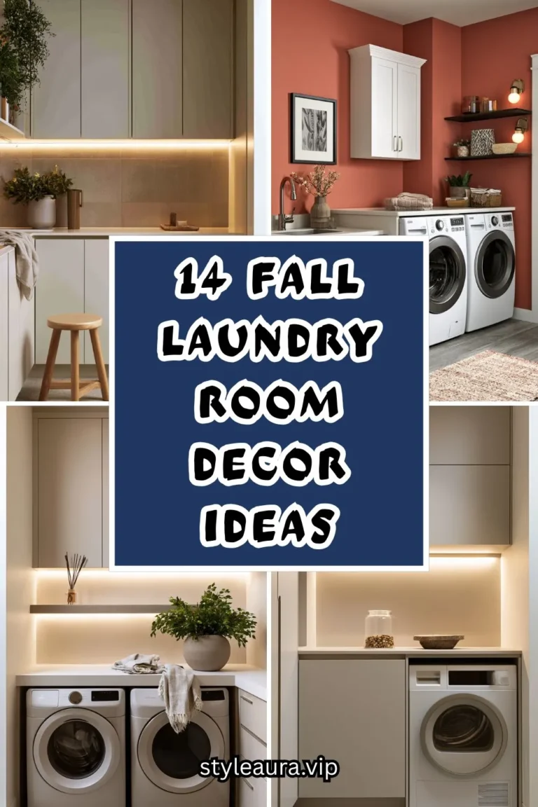 14 Fall Laundry Room Decor Ideas to Make the Chore Feel Less Like One