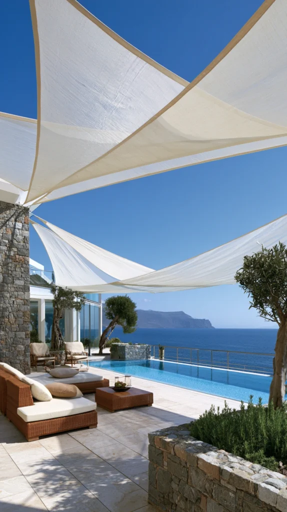 14 Shade Sail Ideas for a Modern Low-Profile Backyard Cover 11 ED 10 6