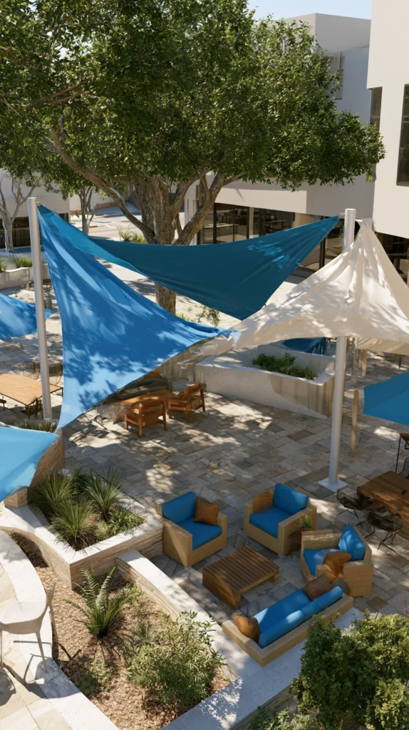 14 Shade Sail Ideas for a Modern Low-Profile Backyard Cover 14 ED 13 6