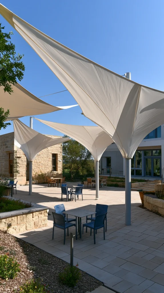 14 Shade Sail Ideas for a Modern Low-Profile Backyard Cover 6 ED 5 6