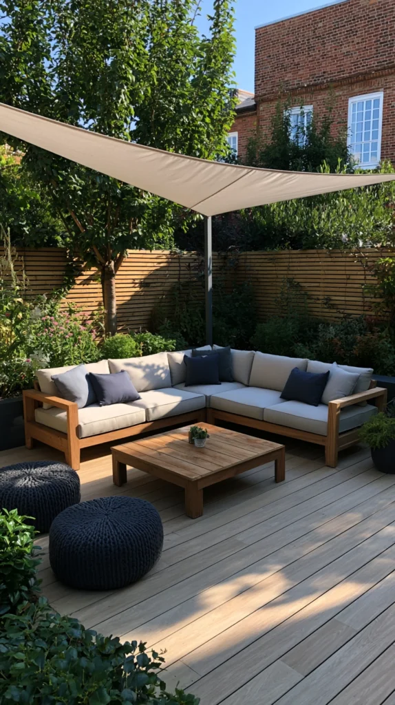 14 Shade Sail Ideas for a Modern Low-Profile Backyard Cover 8 ED 7 6