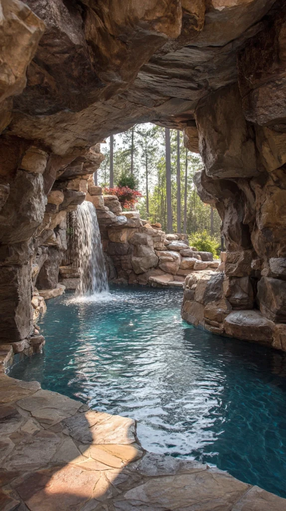 15 Modern Backyard Waterfall Ideas That Look Like a Luxury Resort 12 ES 11 1