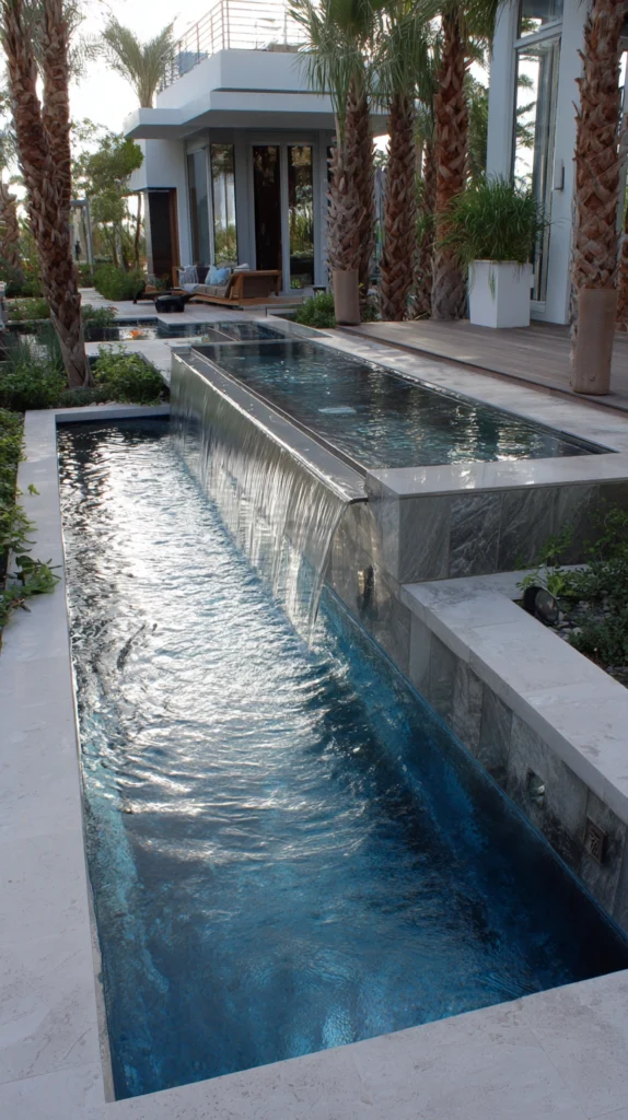 15 Modern Backyard Waterfall Ideas That Look Like a Luxury Resort 6 ES 5 1