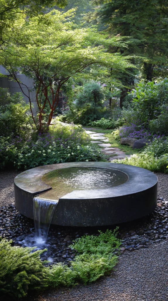 15 Modern Backyard Waterfall Ideas That Look Like a Luxury Resort 8 ES 7 1