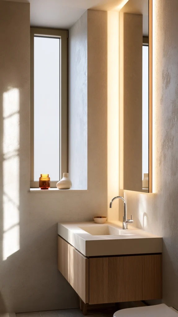 15 Small Bathroom Fall Makeovers on a Budget 14 df 13 7