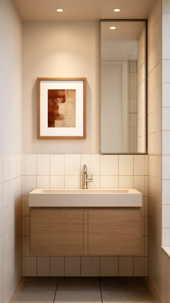 15 Small Bathroom Fall Makeovers on a Budget 10 df 9 7