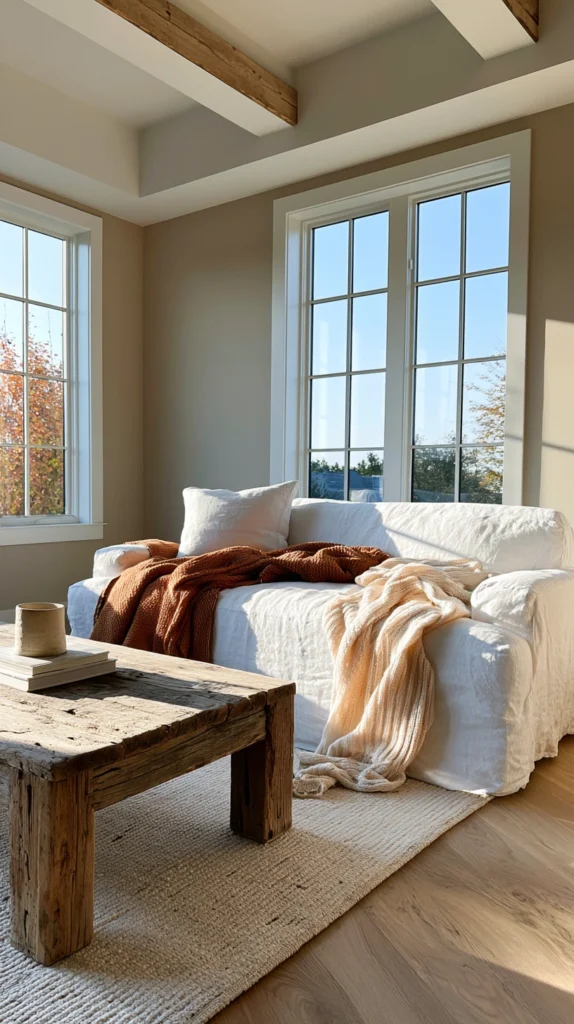 14 Farmhouse Fall Living Room Inspiration Ideas 2 ds 1 1