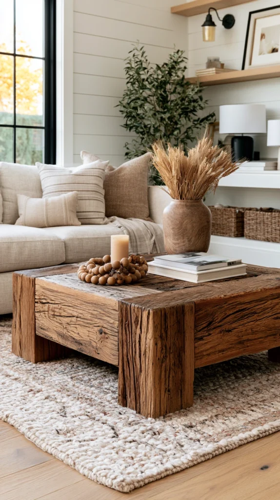 14 Farmhouse Fall Living Room Inspiration Ideas 3 ds 2 1