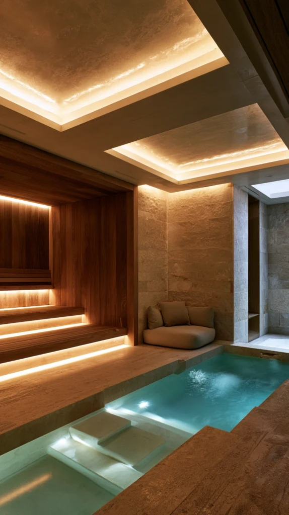 13 Contrast Therapy Room Ideas With Sauna and Cold Plunge 14 ea 13