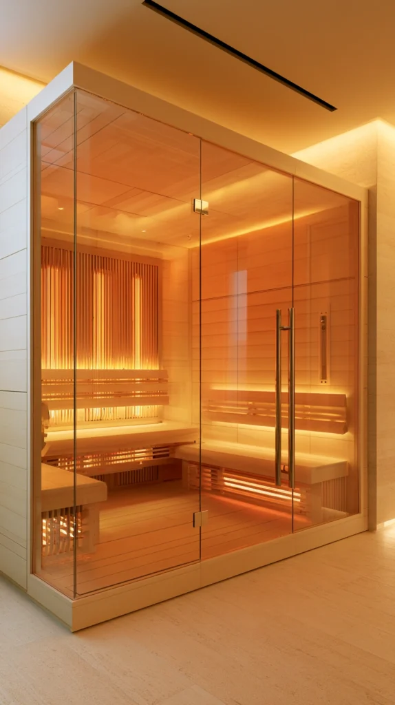 13 Contrast Therapy Room Ideas With Sauna and Cold Plunge 4 ea 3