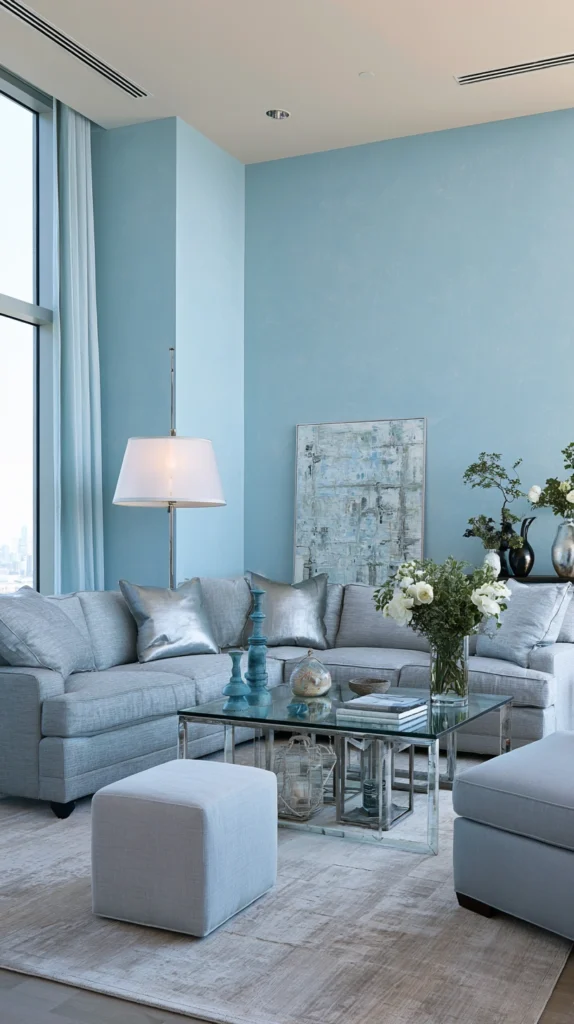 14 Powder Blue Living Room Ideas That Feel Light and Airy 12 ed 11 4