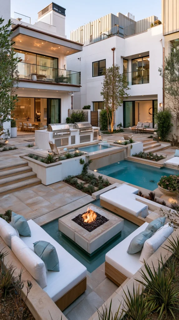 15 Modern Courtyard Garden Ideas for Indoor-Outdoor Living 14 ed 13 3