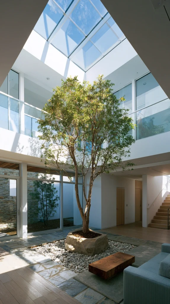 13 Atrium Garden Ideas for Homes With a Central Courtyard 4 ed 3 7