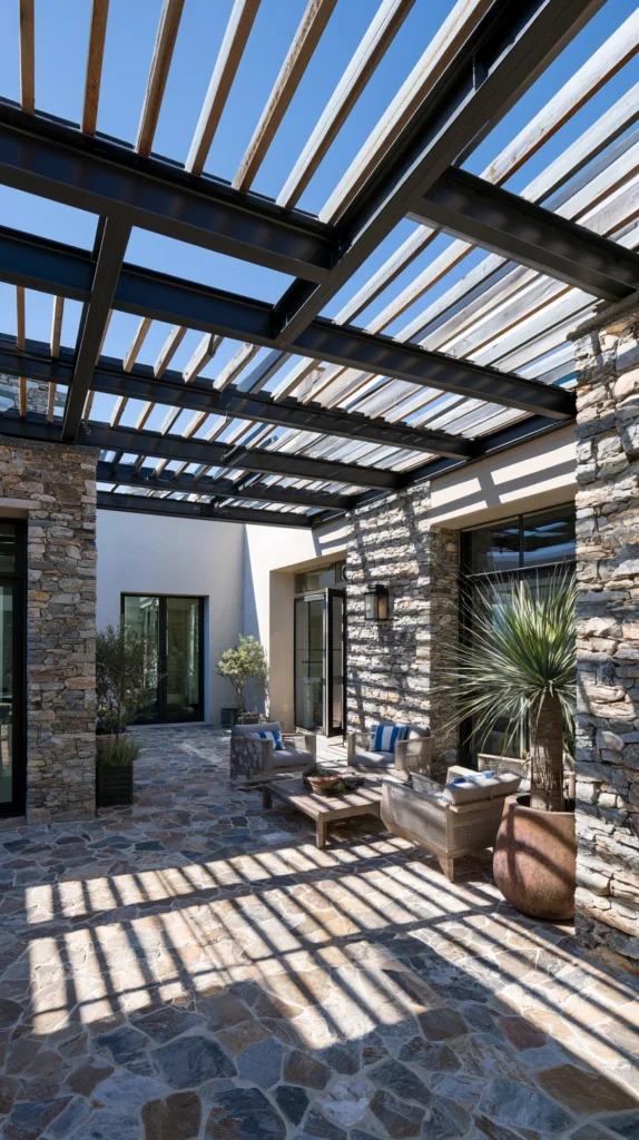 15 Modern Courtyard Garden Ideas for Indoor-Outdoor Living 7 ed 6 3