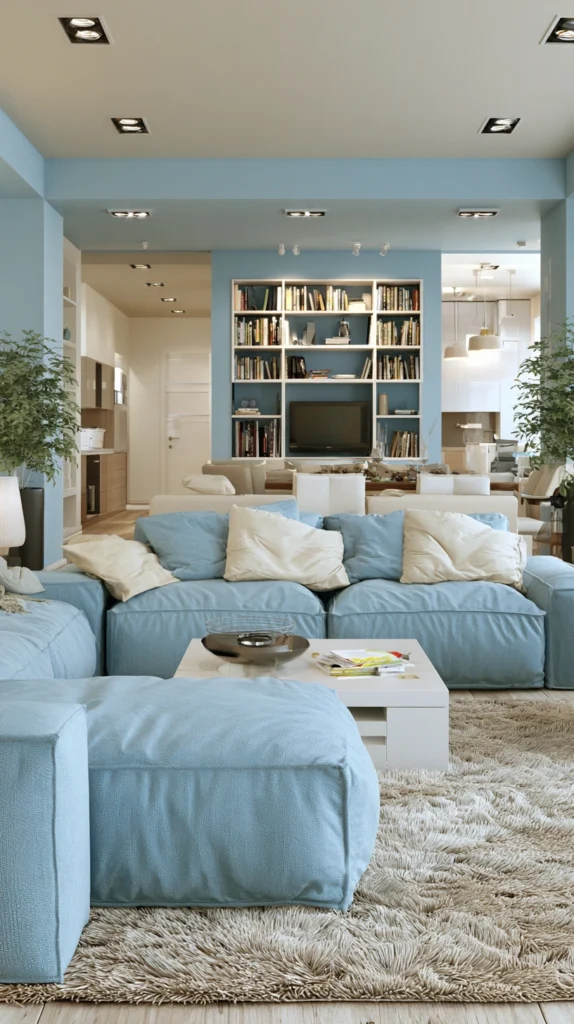 14 Powder Blue Living Room Ideas That Feel Light and Airy 7 ed 6 4