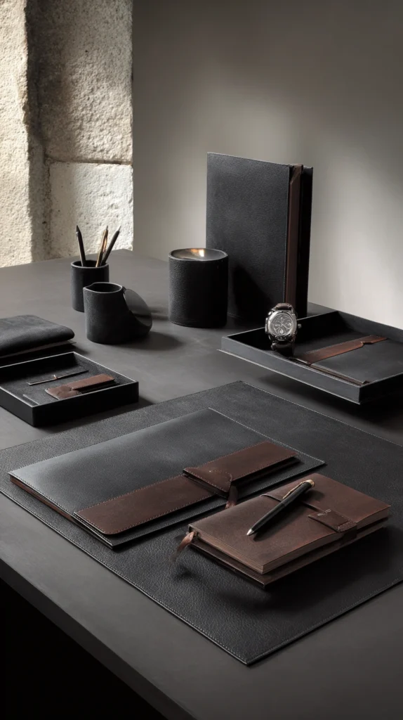 14 Black Home Office Ideas for a Sleek Professional Look 13 eq 12