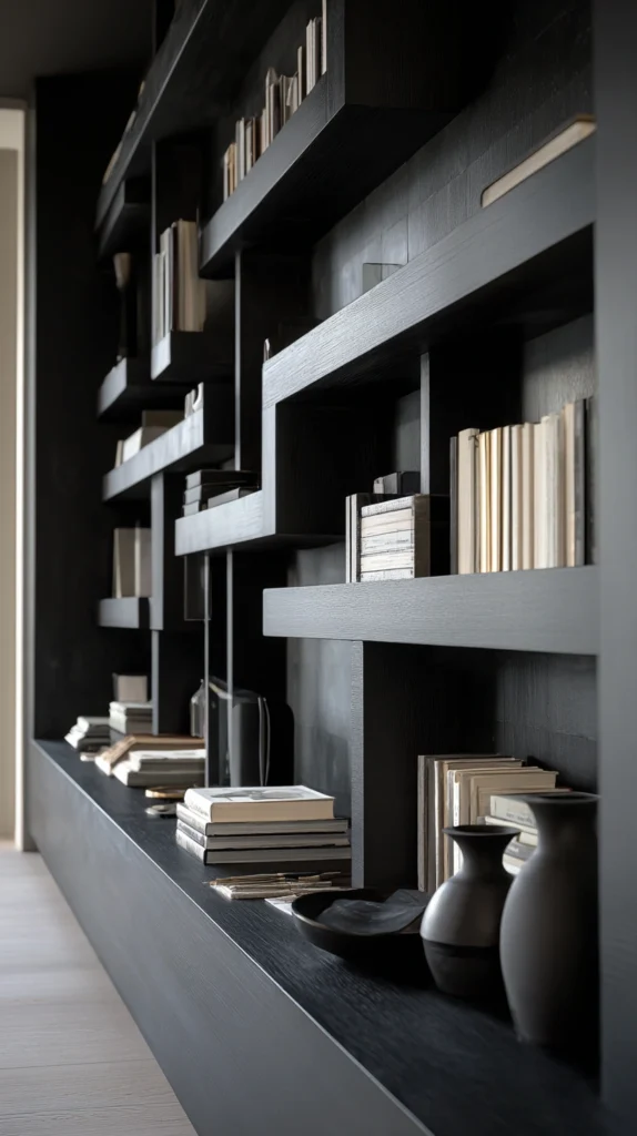 14 Black Home Office Ideas for a Sleek Professional Look 8 eq 7