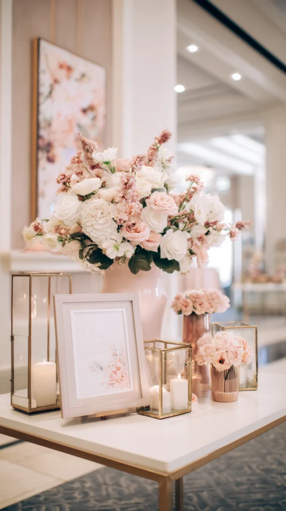 15 Blush Pink Wedding Decor Ideas for a Soft Romantic Look 13 er 12