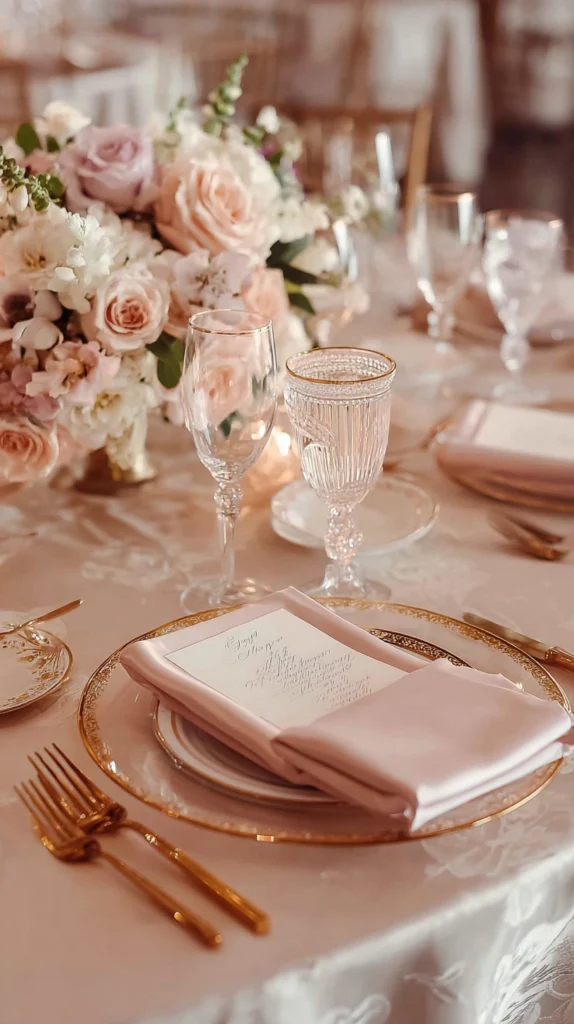 15 Blush Pink Wedding Decor Ideas for a Soft Romantic Look 4 er 3