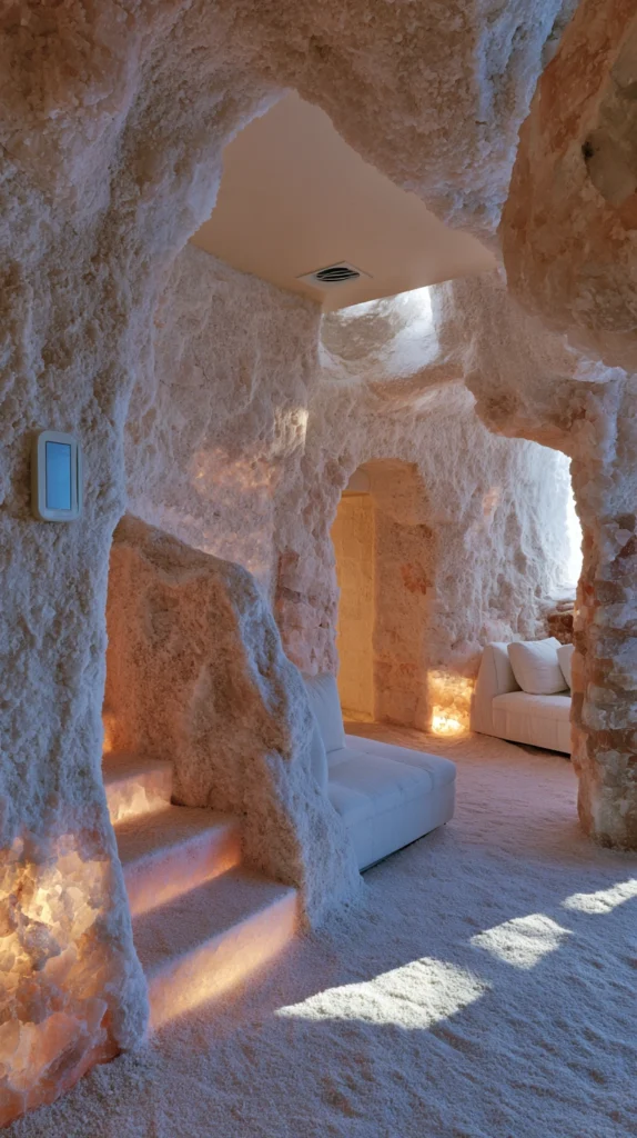 15 Salt Cave Room Ideas for a Therapeutic Home Spa 8 er 7 1