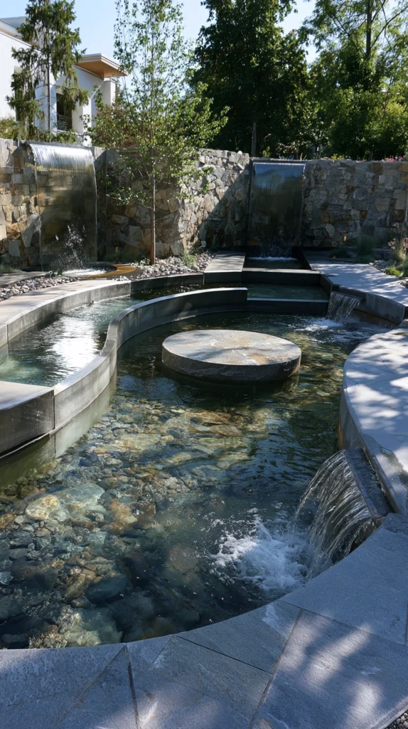14 Small Backyard Waterfall Ideas That Make a Big Impact 15 es 14 2