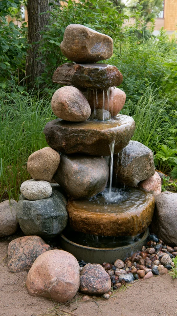 14 Small Backyard Waterfall Ideas That Make a Big Impact 5 es 4 2