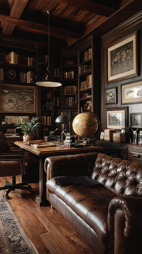 14 Vintage Home Office Ideas for a Charming Workspace 15 ew 14 1
