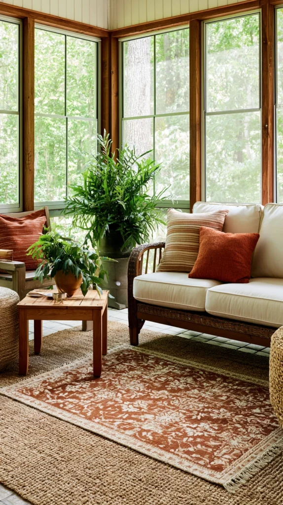 14 Ways to Turn a Sunroom Into a Cozy Autumn Retreat 4 hg 3