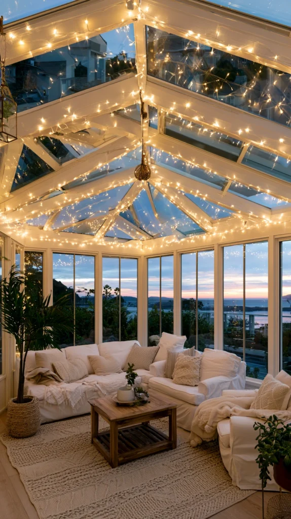 14 Ways to Turn a Sunroom Into a Cozy Autumn Retreat 7 hg 6