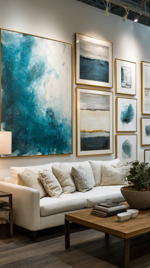 14 Teal and Gold Living Room Ideas That Look Surprisingly Expensive 6 iu 5