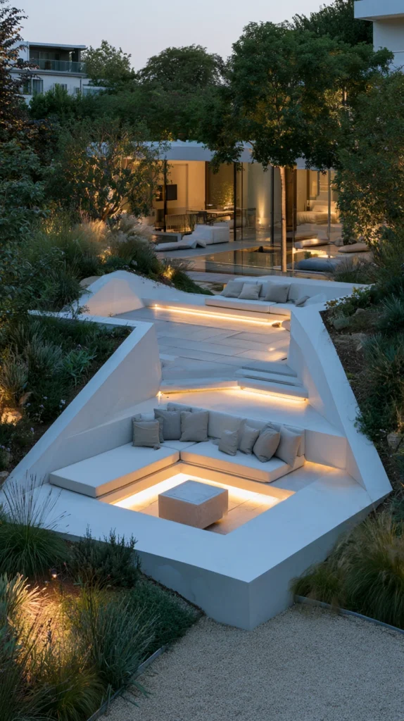 14 Sunken Patio Ideas for a Cozy Private Backyard Retreat 2 rd 1 1