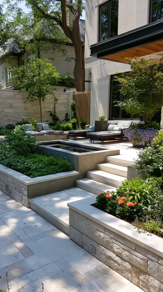 14 Sunken Patio Ideas for a Cozy Private Backyard Retreat 9 rd 8 1