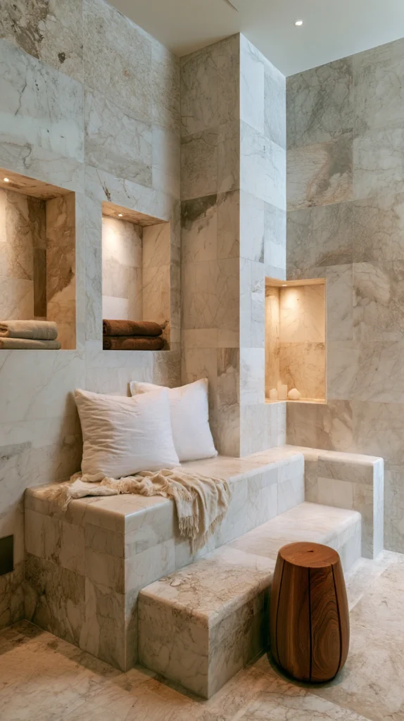 15 Steam Room Ideas for a Luxurious Home Spa 12 re 11