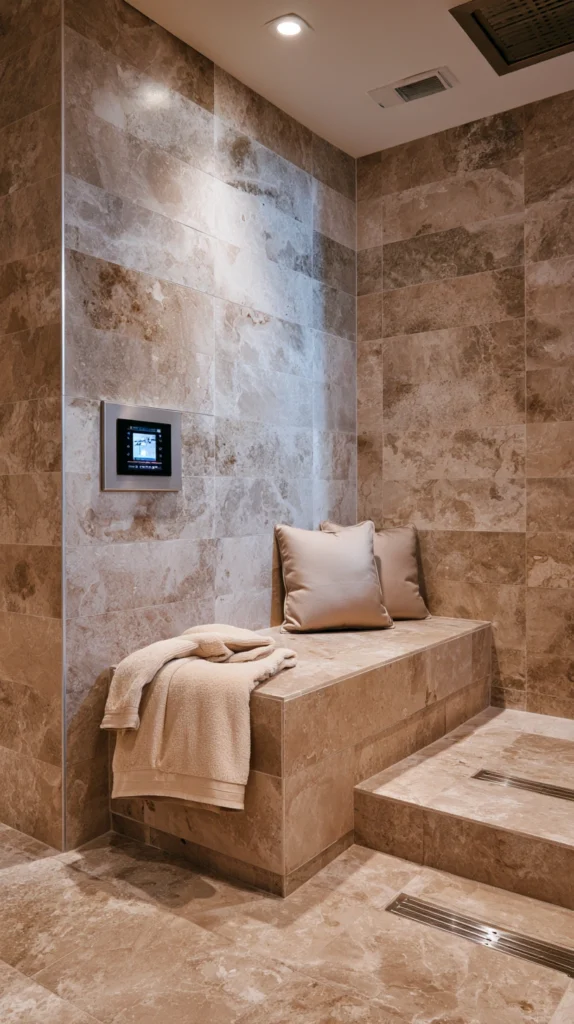15 Steam Room Ideas for a Luxurious Home Spa 16 re 15
