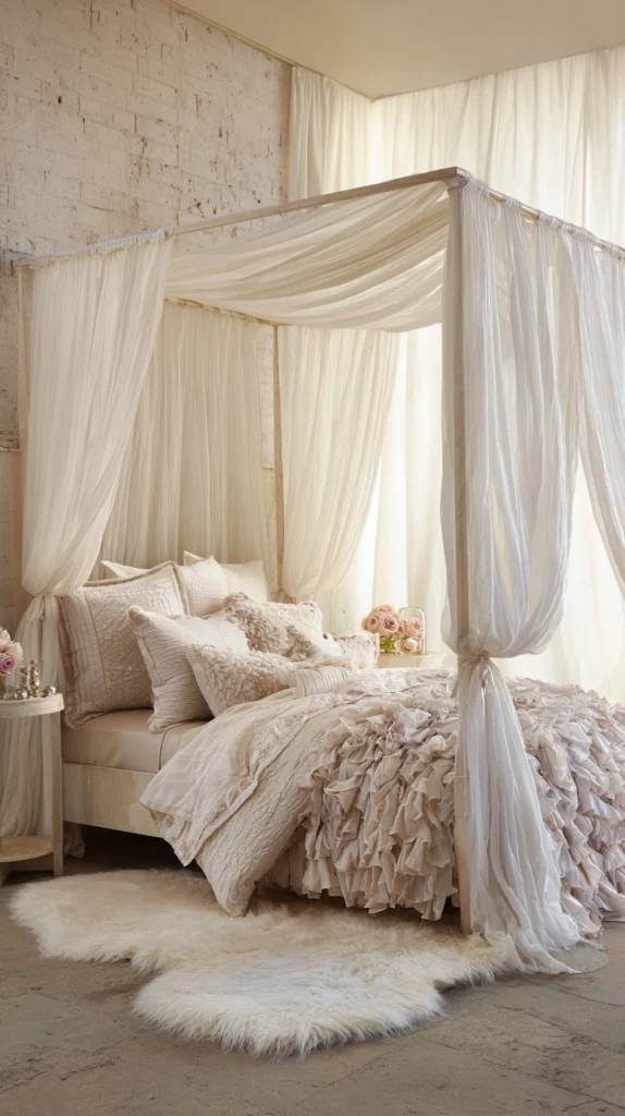 15 Coquette Bedroom Ideas for a Feminine Aesthetic 6 rf 5 1