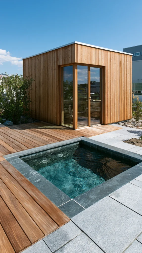 14 Outdoor Sauna Ideas for a Backyard Spa Experience 12 rq 11