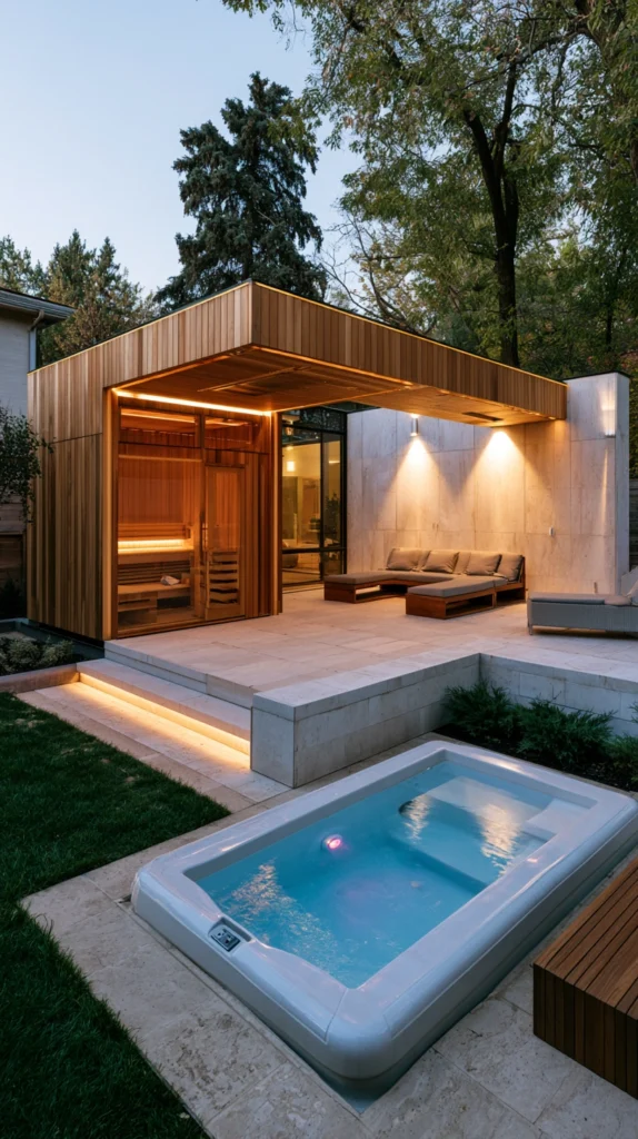 14 Outdoor Sauna Ideas for a Backyard Spa Experience 14 rq 13