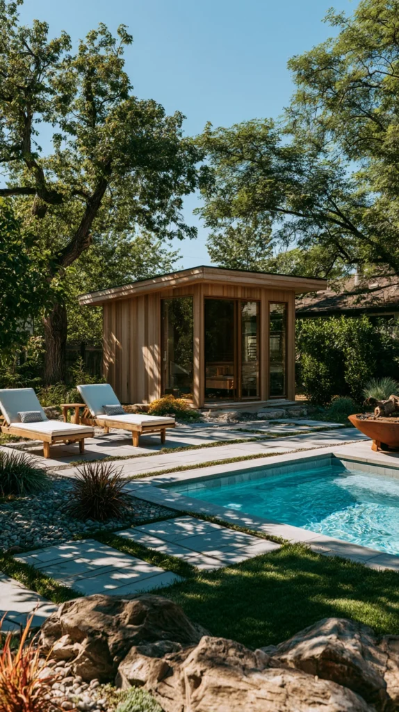 14 Outdoor Sauna Ideas for a Backyard Spa Experience 15 rq 14