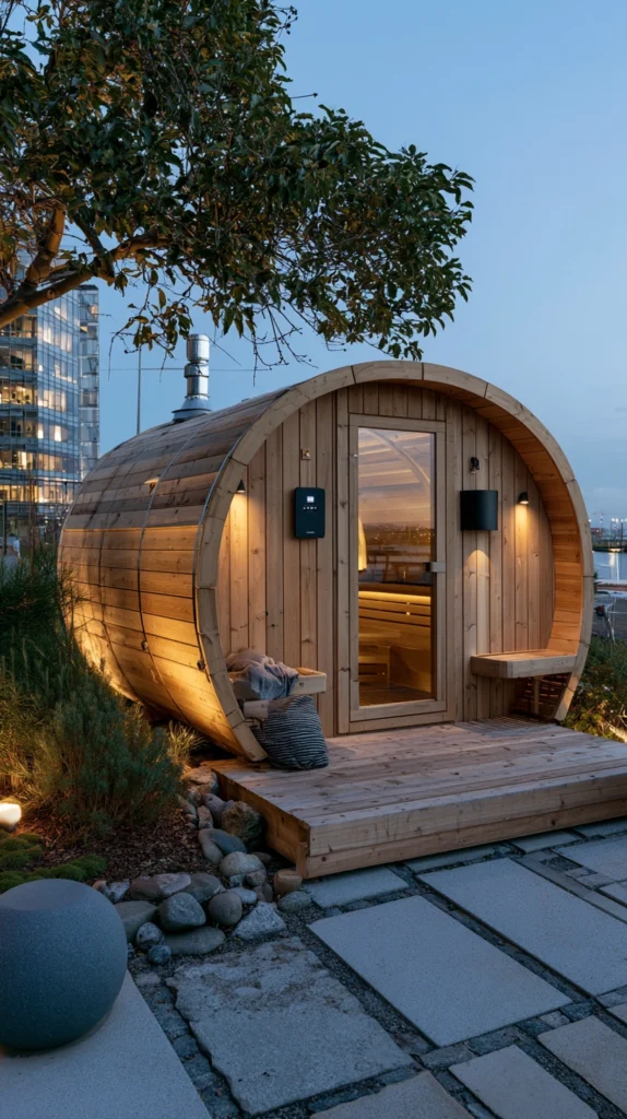 14 Outdoor Sauna Ideas for a Backyard Spa Experience 3 rq 2