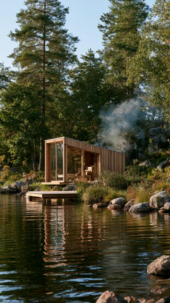 14 Outdoor Sauna Ideas for a Backyard Spa Experience 7 rq 6