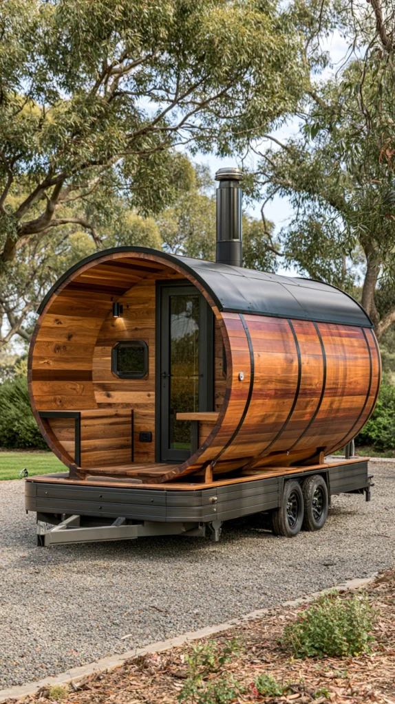 14 Outdoor Sauna Ideas for a Backyard Spa Experience 9 rq 8