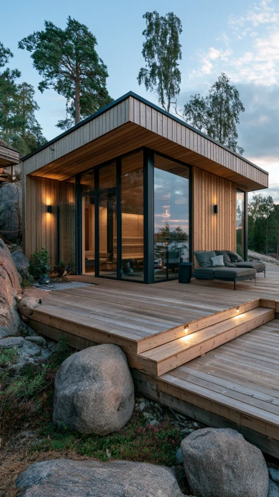 14 Outdoor Sauna Ideas for a Backyard Spa Experience 10 rq 9